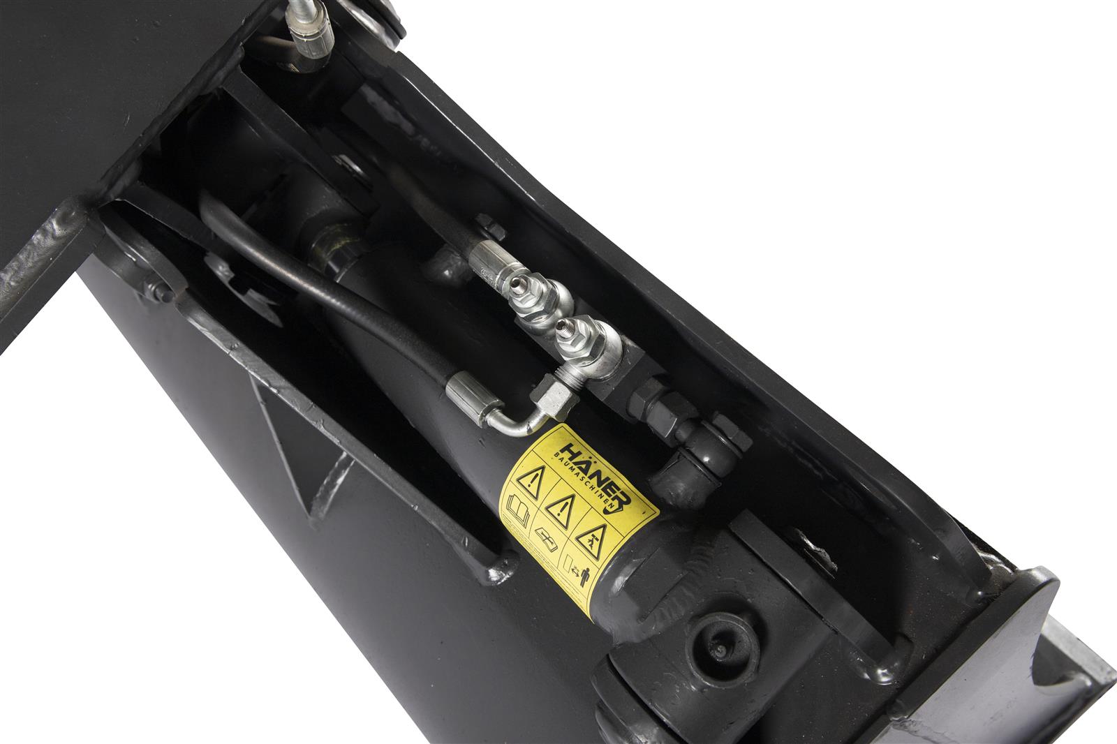 HÄNER Grabenräumlöffel hydraulisch mit MS03 für Bagger 1,9-2,9t – Bild 3