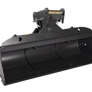HÄNER Grabenräumlöffel hydraulisch mit MS03 für Bagger 3,8-6,5t