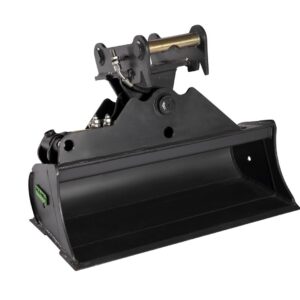 HÄNER Grabenräumlöffel hydraulisch mit MS01 für Bagger 1,2-1,9t