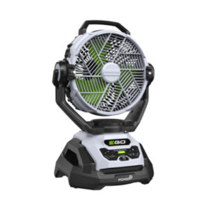 EGO 25 cm Ventilator mit Sprühnebelfunktion FN1000E – ohne Akku & Ladegerät