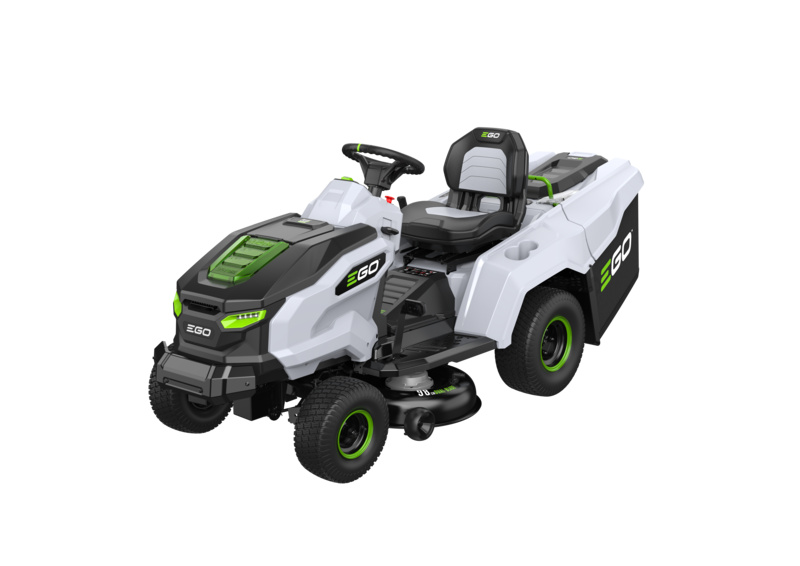 EGO Akku-Rasentraktor TR3801E-B Kit - inkl. 4x 10Ah Akku & Ladegerät