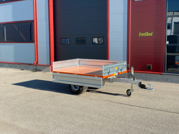 ForeSTeel Kippanhänger FT-1600 - inkl. Gitteraufsatz (mit Straßenzulassung) – Bild 5