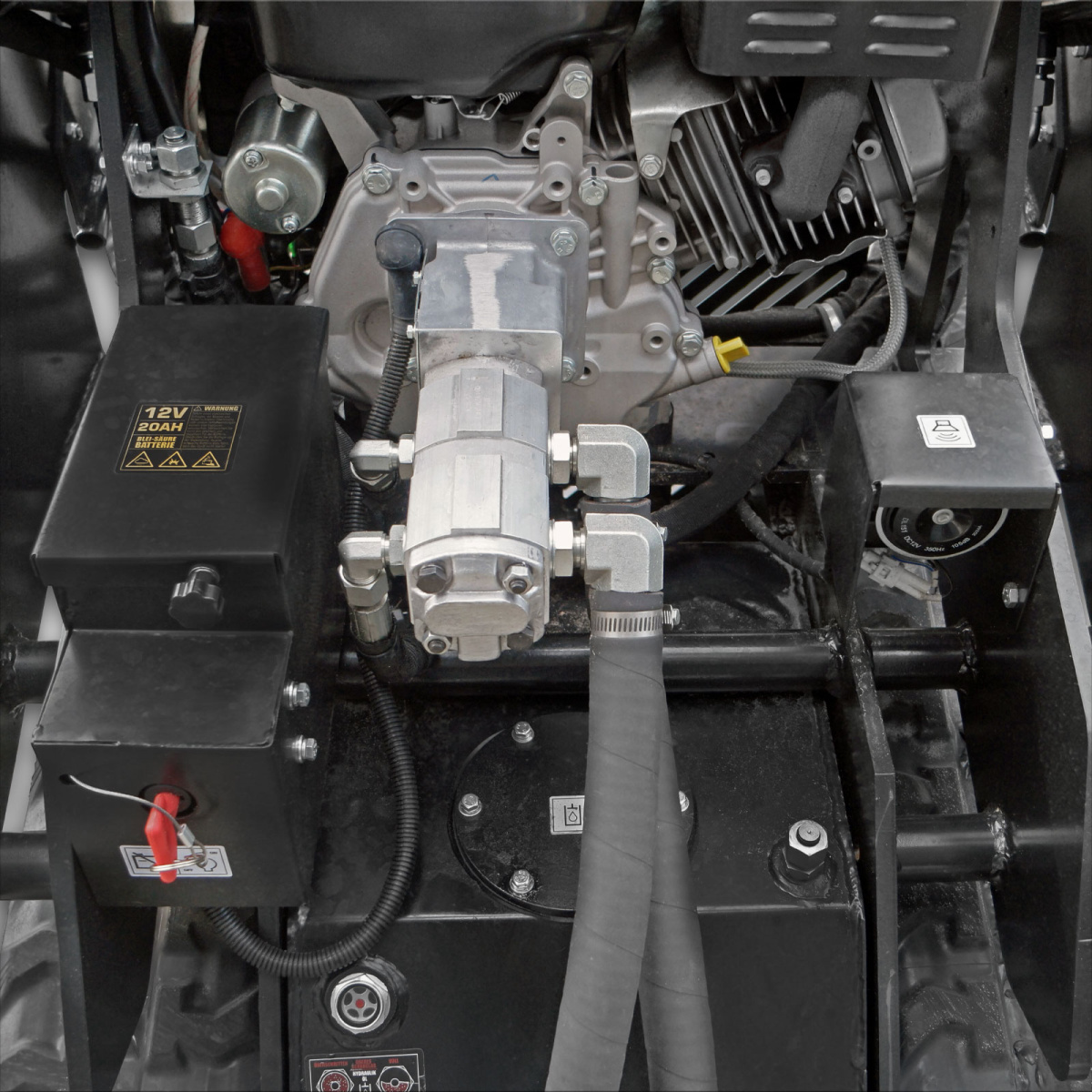 Jansen Kompaktlader KL-200, Stand-On Skid Steer, Multilader, Raupen – Bild 7