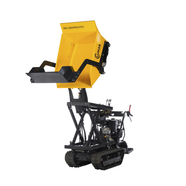Lumag Benzin-Raupendumper, MD500HPROHTS High-Tip & Schaufel – Bild 9