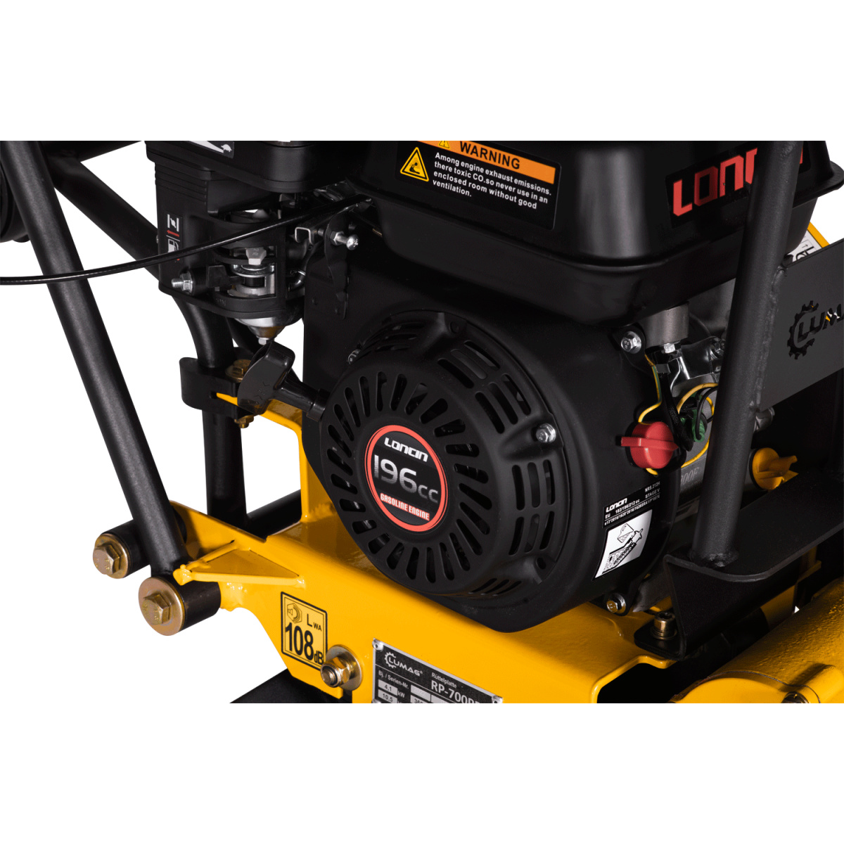 Lumag Benzin-Rüttelplatte RP700PRO (10,7KN) – Bild 11