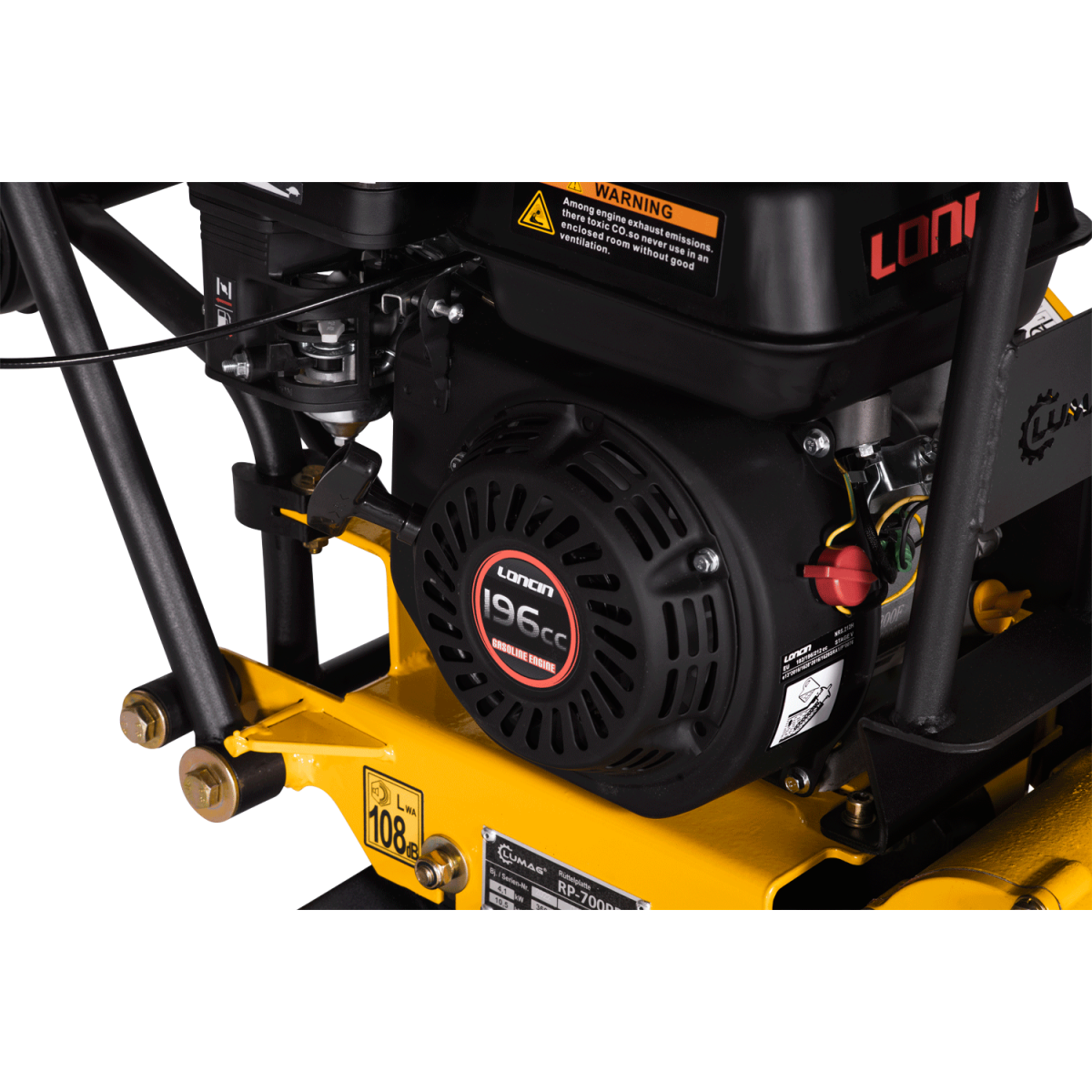Lumag Benzin-Rüttelplatte RP700PRO (10,7KN) – Bild 12