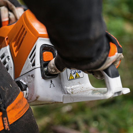 STIHL Motorsäge MS 500i, RS, Schienenlänge 63 cm – Bild 4