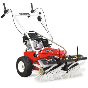 tielbürger Kehrmaschine tk18 (Honda GCV170) - Winterpaket inkl. Schneeschild & Schneeketten