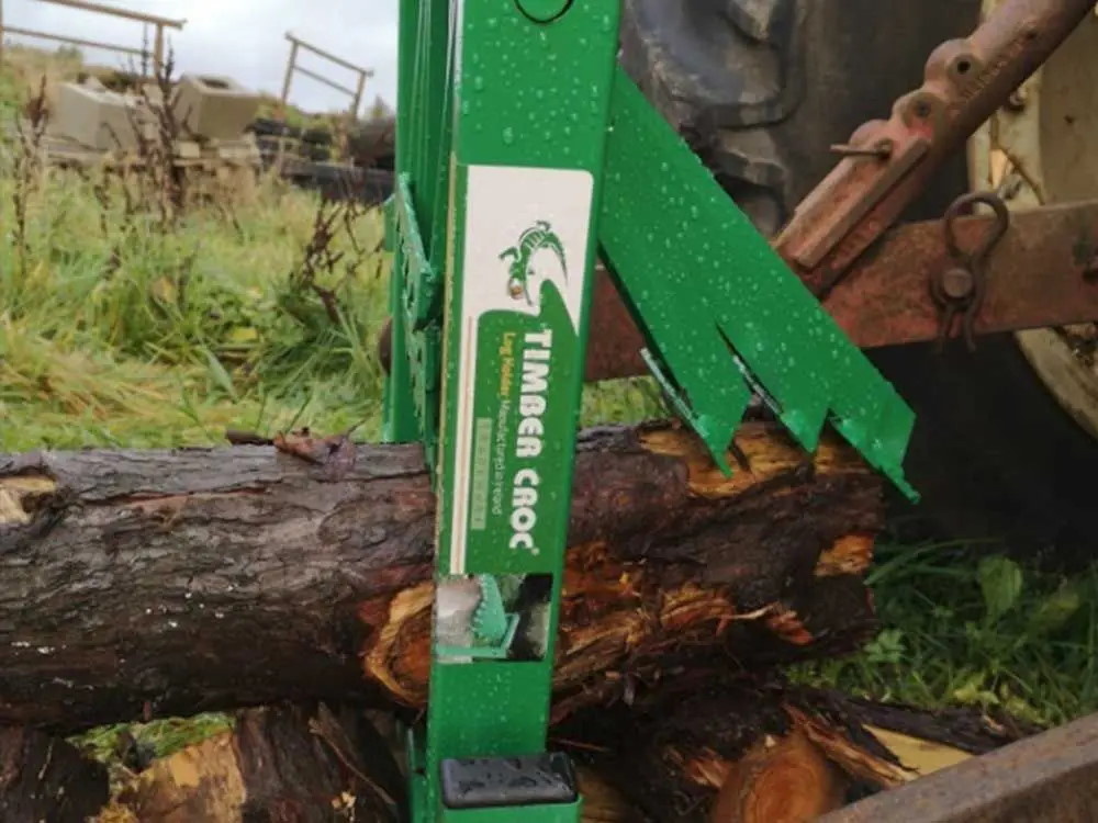 Timber Croc Holzhalter / Stammhalter HD für Traktoren mit 3-Punkt Aufnahme (KAT I) – Bild 4
