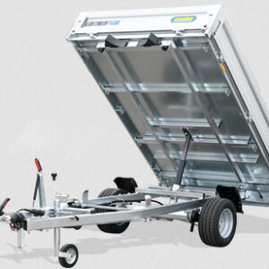 UNSINN Einachs Heckkipper mit Hydraulikaggregat Pumpless WEB30, 1300 kg