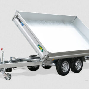 UNSINN Tandem Dreiseitenkipper mit Hydraulikaggregat Pumpless WEB34, 2600 kg