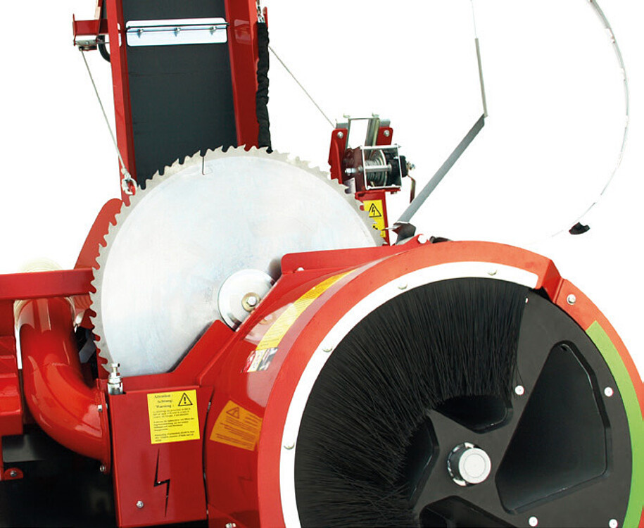 Unterreiner Trommelsäge SAT 4-700/52 PE-THO mit Zapfwellenantrieb & E-Motor 400 Volt – Bild 3